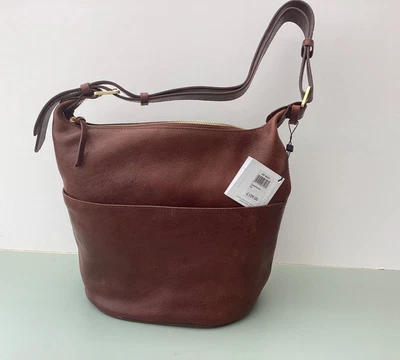 £50 • Buy Jon Lewis Kepley Tan Leather Bucket Bag New With Tags £109