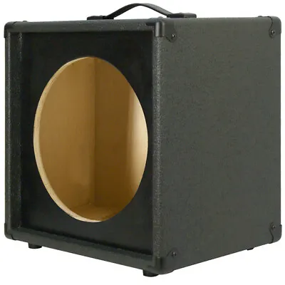$139.95 • Buy 1x12 Extension Guitar Speaker Empty Cabinet Charcoal Black Tolex US Made