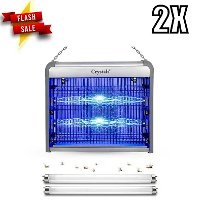 £13.85 • Buy Electric Insect Killer Mosquito Fly Bug Zapper Pest Trap LED UV Indoor Lamp