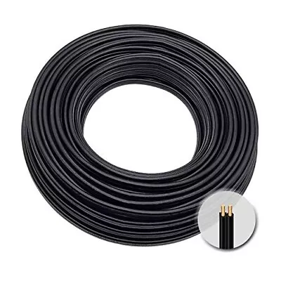 100 Feet Lamp Cord Wire / 2 Conductor - Made In USA • $19.92