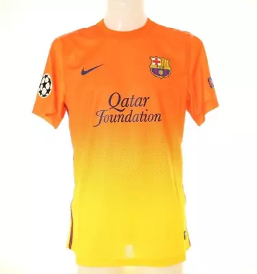 2013 Lionel Messi Match Worn Barcelona Champions League Soccer Shirt Game Used • $7994.99