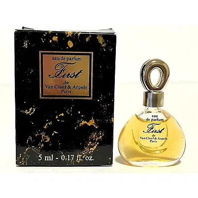 Vintage First By Van Cleef & Arpels Miniature 0.17oz Perfume Mini NEW • $29.69