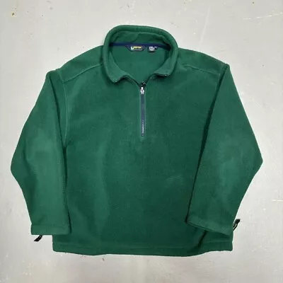 Vintage Eddie Bauer Ebtek Fleece Pullover Sweater Shirt Size Large • $30