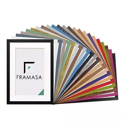 Rainbow Colour Range Picture Frame Photo Frames Poster Frames With White Mount • £30.70