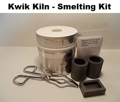 Kwik Kiln II Deluxe PRO Melting Kit – Make Your Own  Gold & Silver Bars • $165