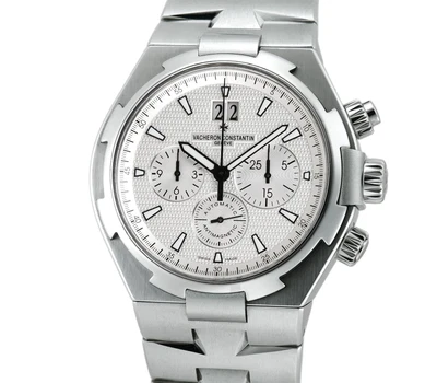 $23495 • Buy Vacheron Constantin Chronograph Steel Silver Dial Watch Overseas 49150/B01A-9095