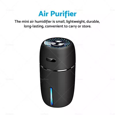 $22.95 • Buy USB Car Air Purifier Diffuser Aroma Oil Humidifier Mist Led Night Light Home