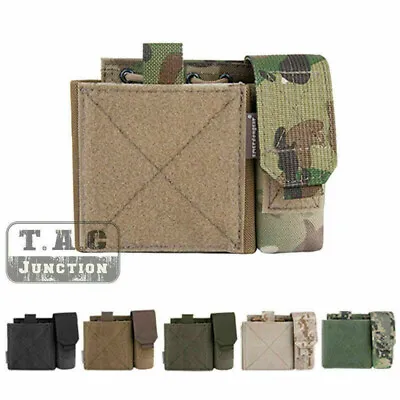 Emerson Tactical SAF Map Pouch Admin Panel MOLLE Multi-purpose Hunting Pocket • $19.95