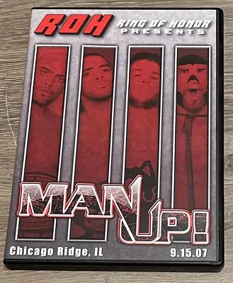 ROH Man Up 2007 DVD Ring Of Honor WWE AEW NXT TNA PWG ECW • $19.75