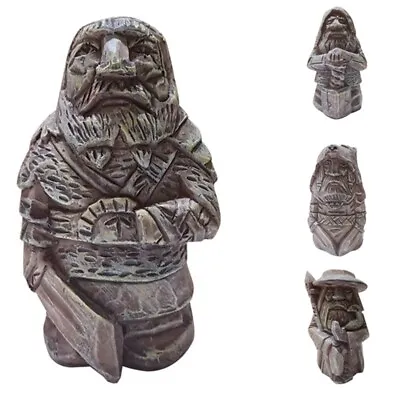 £9.32 • Buy Barbarian Viking Statue Odin Resin Viking Statue Figurine Pagan Resin Viking Sta