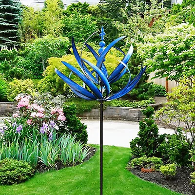 Metal Wind Spinner Harlow Wind Spinner Rotator Harlow Wind Rotator Iron Windmill • £13.98