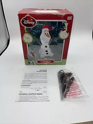 Disney Olaf Frozen Airblown Inflatable Christmas Decor 2015 LED In Box 3.5 Feet • $39