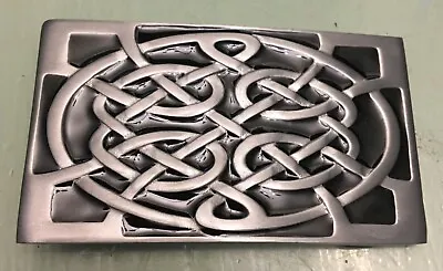 Rectangular Celtic Belt Buckle Fine Pewter Approx. 3 3/8  X 1 7/8  • $7.50