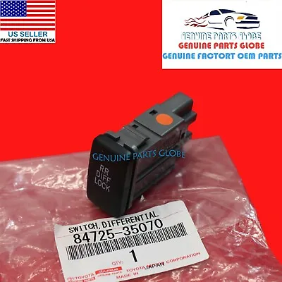 New Genuine Oem Toyota 2007-2014 Fj Cruiser Differential Lock Switch 84725-35070 • $64.50