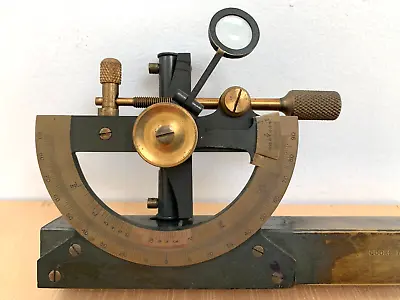 Antique Vintage Cooke Troughton & Simms Brass Extending Abney Level & Clinometer • $242.39