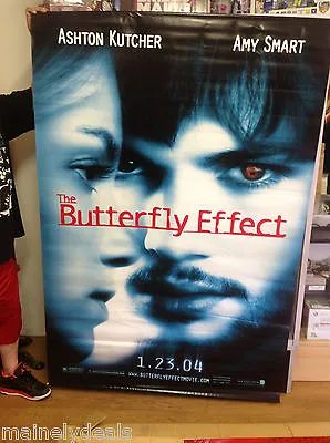 Rare Original The Butterfly Effect 4x6 Foot Vinyl Movie Banner Ashton Kutcher • $99.99