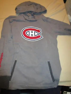 New  Nhl Hockey Montreal Canadiens Hoodie Hooded Sweatshirt Funnel Womens Small • $26.99