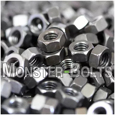 Steel Hex Nuts W/ Plain Finish DIN 934 Class 10 - Metric M3 M4 M5 M6 M8 M10 • $4.52