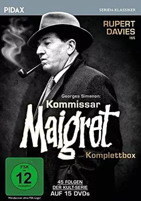 Kommissar Maigret - Komplettbox: Pidax Serien-Klassiker / Komplettbox (DVD) • £57.59