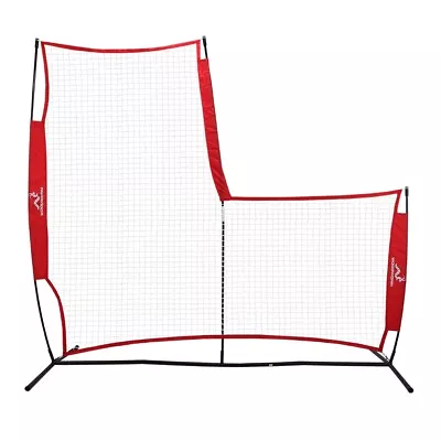 Woodworm Portable Pop-Up V2 Baseball Pitching L-Screen Net And Frame • $69.99