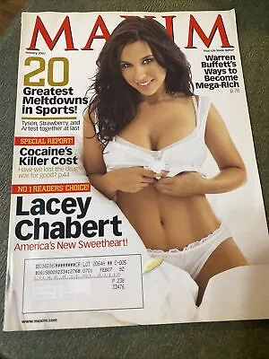 Maxim Magazine #109 January 2007 Lacey Chabert Party Of Five • $3.99