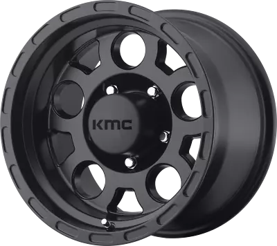 KMC Enduro KM522 Black Wheels Rims  17x9  6x5.5 Lug -6mm Chevy GMC Toyota NEW • $294