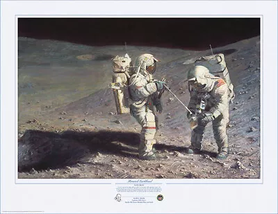Alan Bean Moonrock-Earthbound - Apollo Astronaut Giclee On Paper • $700