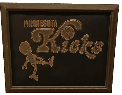 RARE Minnesota Kicks Soccer Team Copper Plaque Acrometal & Citation Corp. • $699.99
