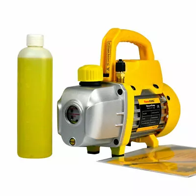 $55.89 • Buy FAVORCOOL FC-30T 3CFM 1/4HP Vacuum Pump For HVAC Car A/C Charge R410A R134A R22