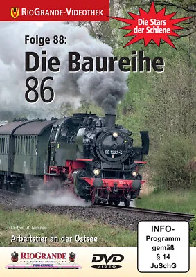 DVD Stars Der Schiene 88 - Die Baureihe 86 • £14.71