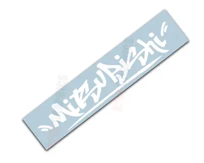 Windshield Decal Car Sticker Banner For Mitsubishi Evo Evolution Lancer • $13.99