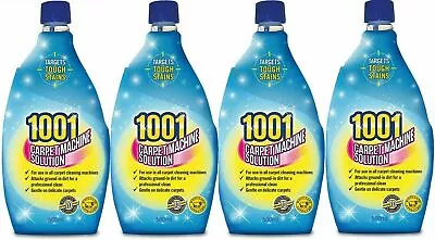 £9.99 • Buy 4 X 1001 Carpet Machine Shampoo 3in1 500ml Professional Clean