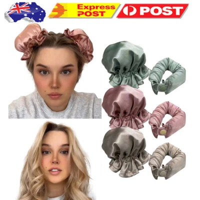 Heatless Curling Rod Headband No Heat Hair Curler Silk Curls Soft Hair Rollers • $12.55