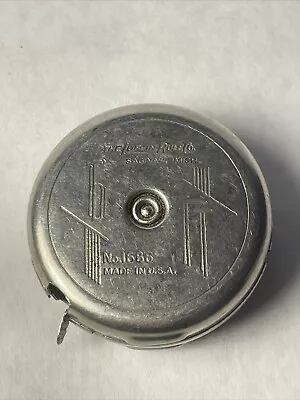 Vintage The Lufkin Rule Co. Wizard Metal Tape Measure No. 1686 - Made In USA • $9.99