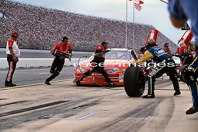 2001 NASCAR - Dale Earnhardt Jr #8 BUDWEISER Pit Stop -- 35mm RACING SLIDE  #501 • $12.99