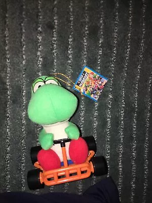 Super Mario Kart Plush 1993 TAKARA NINTENDO Yoshi VERY RARE VTG Japan Prize • $49.99