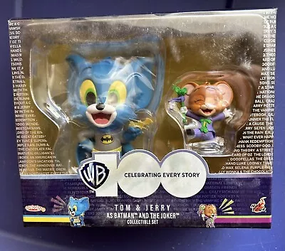 Tom & Jerry - Tom & Jerry As Batman & Joker Cosbaby Set • $24.99