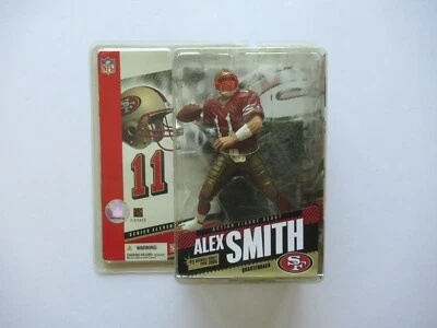 $29.99 • Buy Mcfarlane Nfl Series 11 49ers Qb Alex Smith Rookie Chase Figure Sealed 