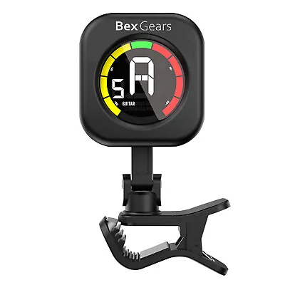 Bex Gears Professional Clip On Tuner For Guitar BassViolin Ukulele • $11.99