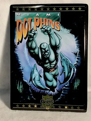 Miami Dolphins - Metal Superhero Sign/Poster - NFL Game Day - New/Sealed  • $8.49