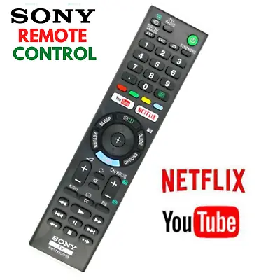 £4.49 • Buy Rmt-tx300e Remote Control Replacement For Sony Tv Bravia 3d Hd Netflix Youtube