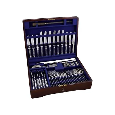 MAPPIN & WEBB Silver Plate Cutlery - ATHENIAN Pattern - 61 Piece Canteen For 6 • $746.72