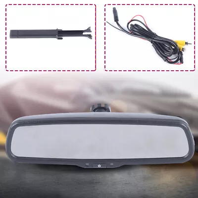 4.3'' LCD TFT Car Rear View Mirror Monitor For Backup Reverse Camera DVD VCD Kit • $43