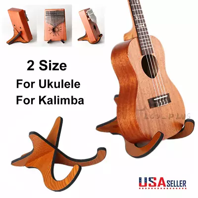 Portable Wooden Stand Bracket Holder Ukulele Violin Kalimba Mandolin Rack US • $10.44