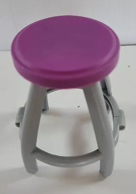 Monster High Doll Deadluxe High School Castle Playset Purple/Gray Stool • $4