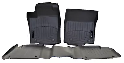 OEM 13-2017 Mercedes-Benz GL GLS GLE Class Mocha All Season 3 Pc Floor Mat Set • $209.20