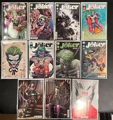 The Joker #1-9 Comic Lot Various Covers Includes PuzzleBux 1A 2mil Mylar  • $59.99