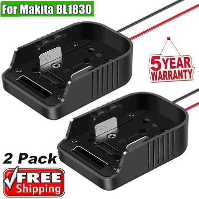 2Pack For Makita 18V Li-ion Battery Adapter To Dock Power 12 Gauge Robotics DIY • $15.59