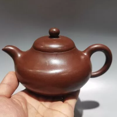 Vintage Chinese Yixing Purple Clay Teapot Zisha Ceremony Fashion Gift Teaware • $263.99