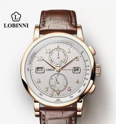 Bargain LOBINNI Business Watch Top Swiss Brand Mechanical Wristwatch From UK  • £150